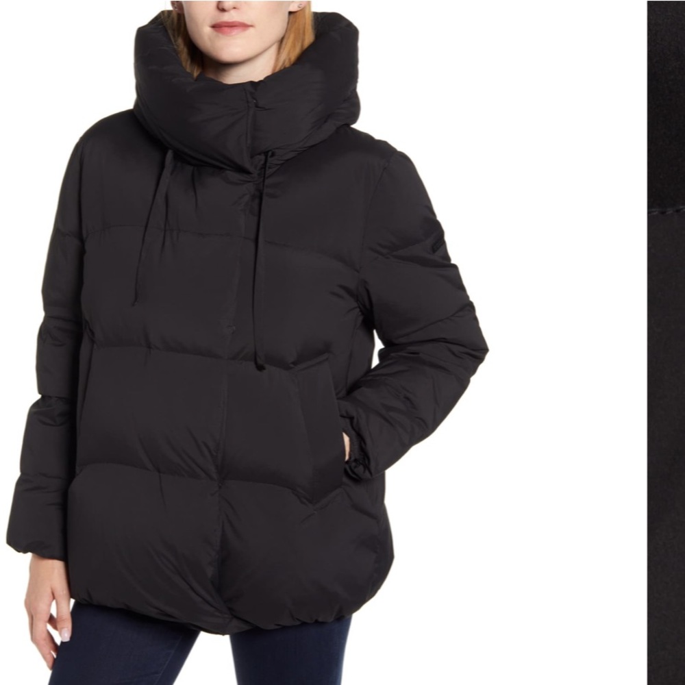 πHPπ Derek Lam 10 Crosby Oversize Pillow Collar Coat - Picture 1 of 7